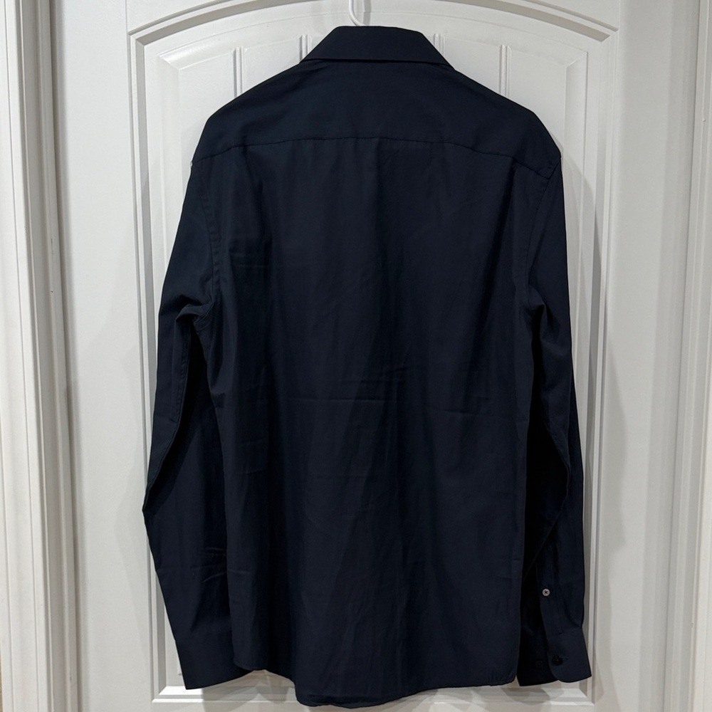 NWOT Ben Sherman Navy Men's Dress Shirt - Picture 6 of 6
